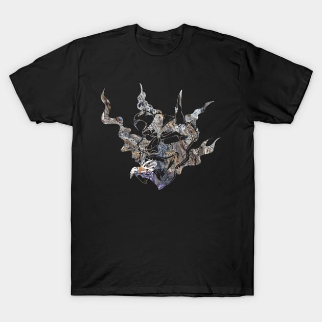 Marbled Oni Mask T-Shirt by v_art9